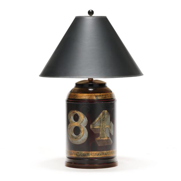 frederick-cooper-large-decorative-toleware-tea-canister-table-lamp