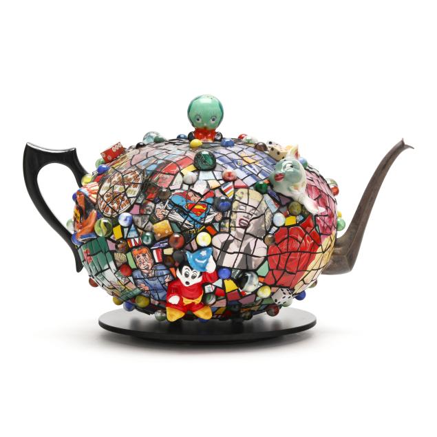 hap-sakwa-american-b-1950-mosaic-pop-art-teapot