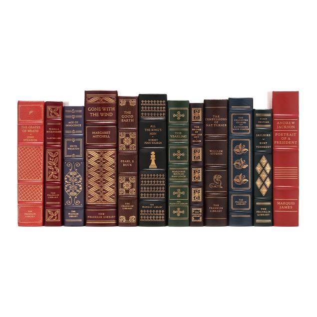 eleven-finely-bound-limited-editions-from-the-franklin-library