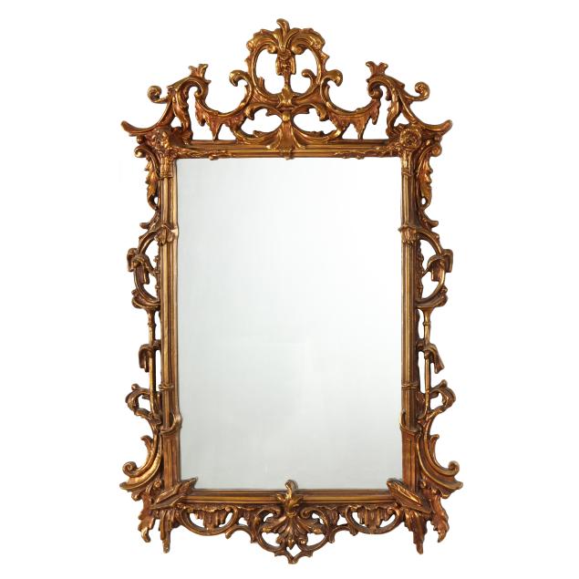 chippendale-style-gilt-wall-mirror