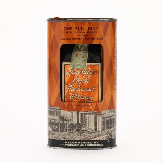 schenley-s-14-year-bottled-in-bond-aged-medicinal-whiskey-1-pint