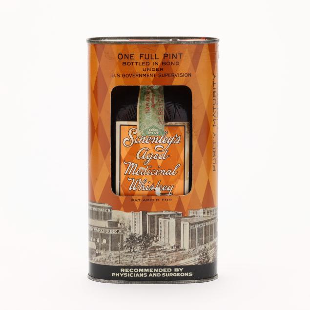 schenley-s-14-year-bottled-in-bond-aged-medicinal-whiskey-1-pint