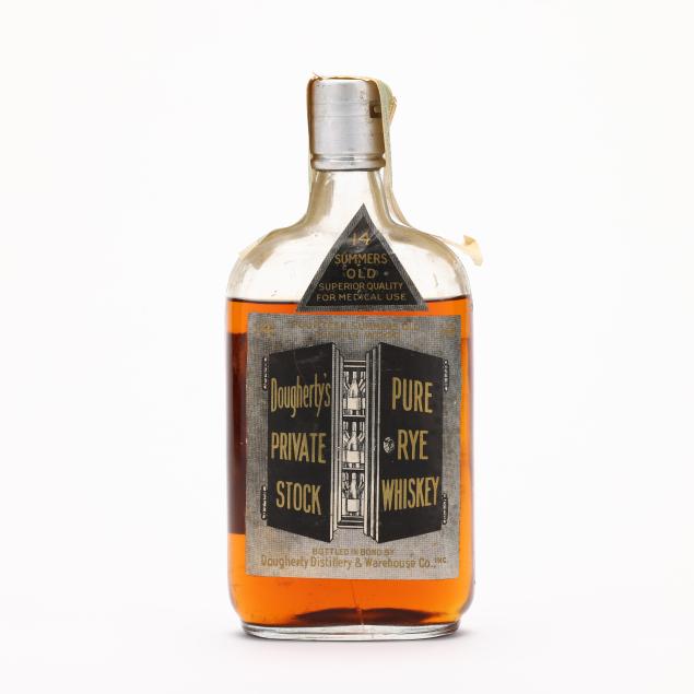 dougherty-s-private-stock-14-year-bottled-in-bond-rye-whiskey-1-pint