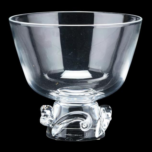 steuben-glass-console-bowl-with-wave-base