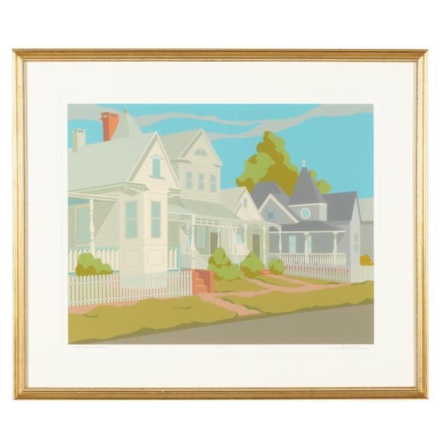 claude-howell-nc-1915-1997-i-october-sunlight-on-second-street-i