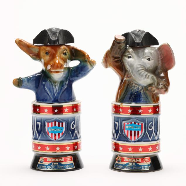 jim-beam-bourbon-whiskey-in-bicentennial-political-decanters-mixed-lot-2-bt