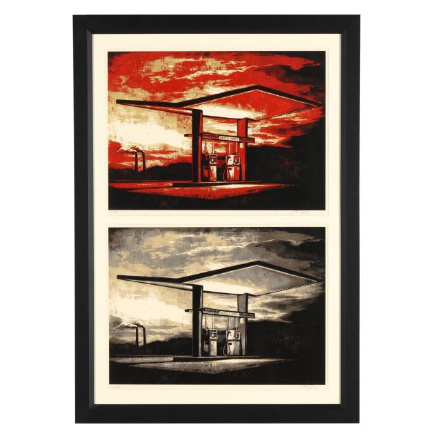 shepard-fairey-american-b-1970-i-america-s-favorite-red-i-i-america-s-favorite-silver-i-two-works