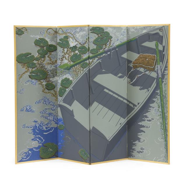 jack-beal-american-1931-2013-i-row-boat-i-four-panel-floor-screen