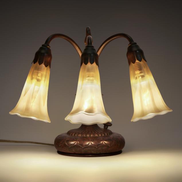 tiffany-studios-three-light-lily-piano-lamp