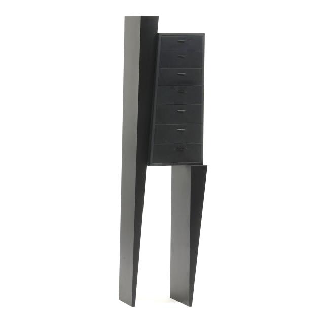 john-eric-byers-american-b-1959-tall-black-cabinet