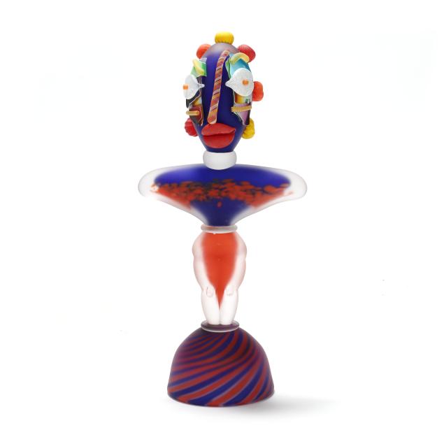 james-wilbat-american-20th-21st-century-post-modern-figural-glass-sculpture