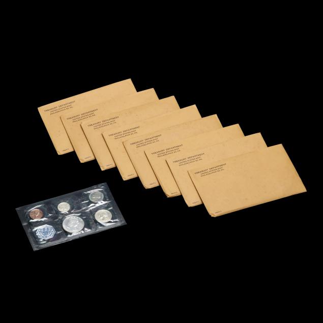 nine-1962-silver-proof-sets
