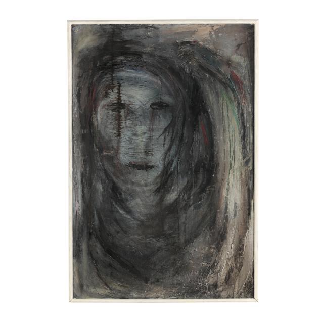 ola-maie-foushee-nc-untitled-abstract-with-dark-figure