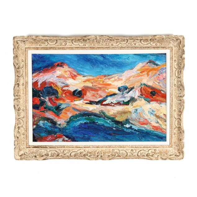anna-costa-french-1922-2022-abstract-coastal-landscape