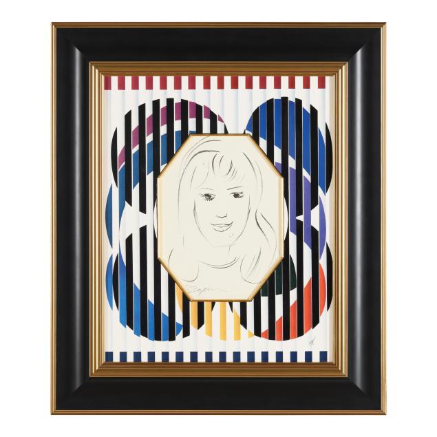 yaacov-agam-israeli-b-1928-i-portrait-of-a-girl-i