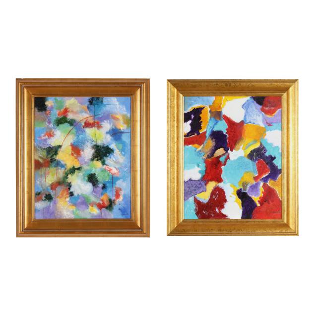marriot-little-nc-b-1929-i-chromatic-cosmos-turquoise-playground-i-two-works