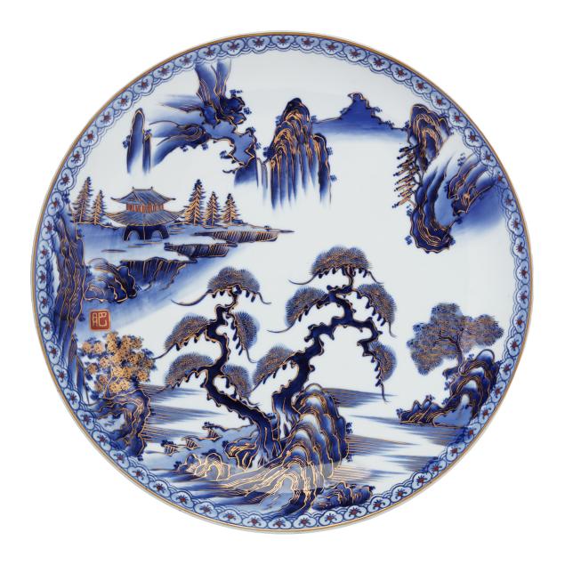a-large-japanese-imari-porcelain-charger