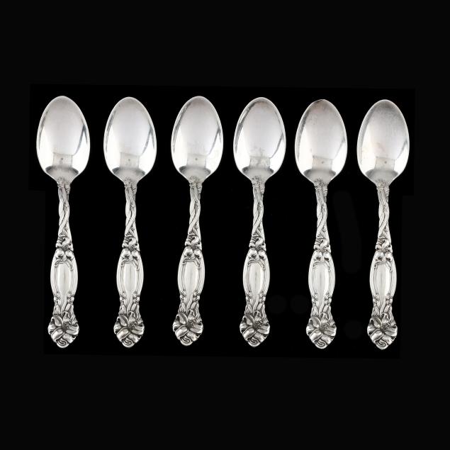 six-international-i-frontenac-i-sterling-silver-demitasse-spoons
