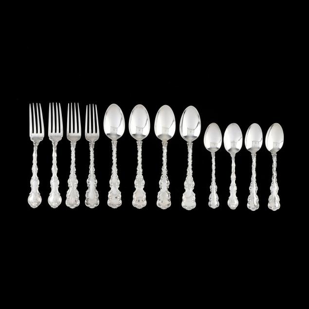 twelve-pieces-of-whiting-i-louis-xiv-i-and-gorham-i-strasbourg-i-sterling-silver-flatware