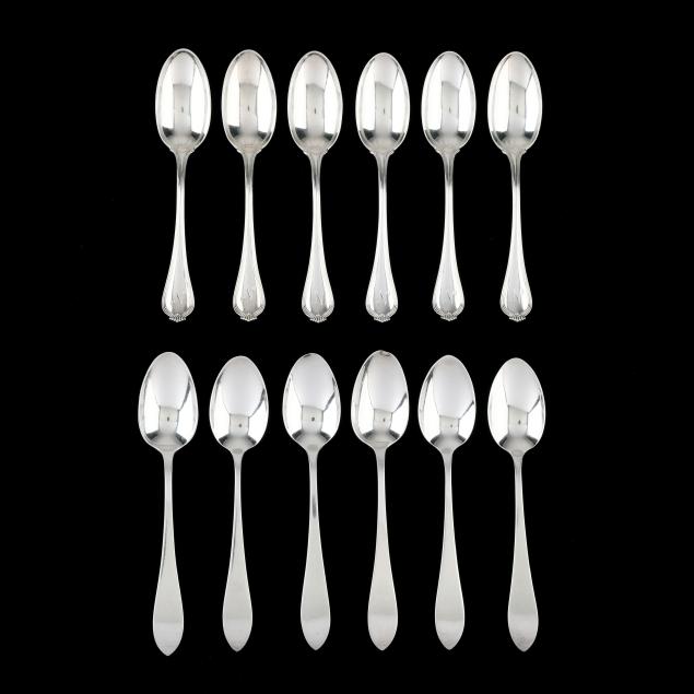 twelve-sterling-silver-teaspoons