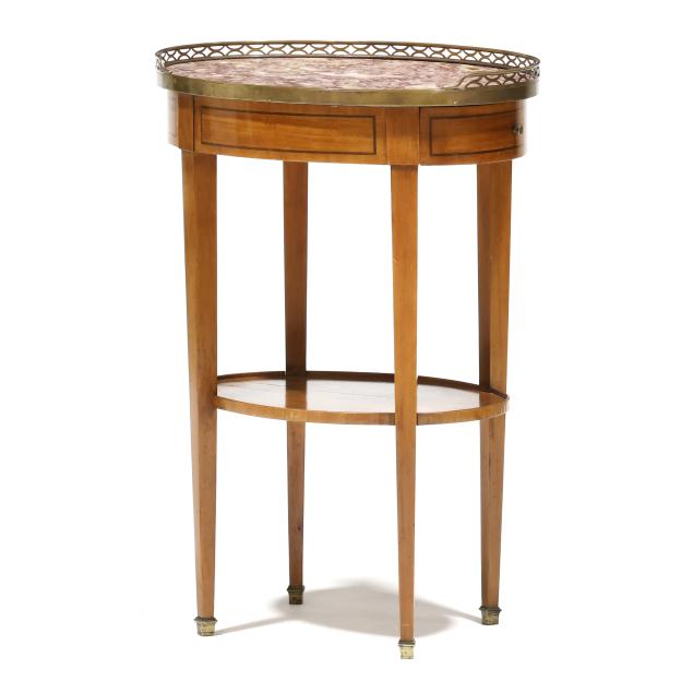 french-marble-top-inlaid-one-drawer-stand