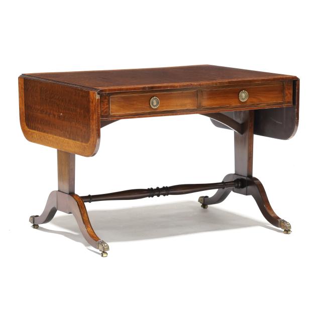 georgian-style-inlaid-mahogany-sofa-table
