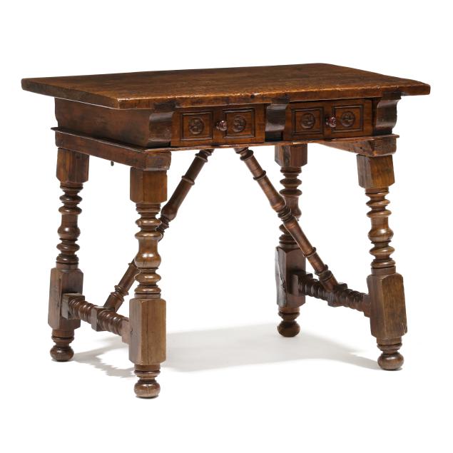spanish-renaissance-style-walnut-work-table