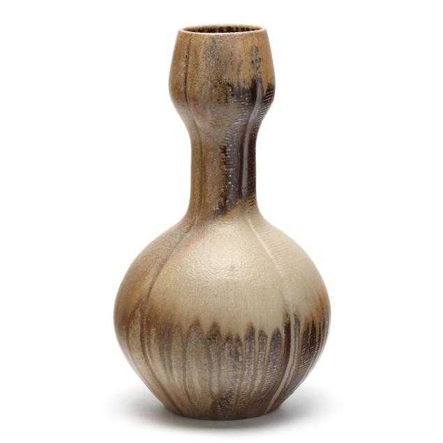 david-stuempfle-seagrove-nc-b-1960-tall-gourd-vase