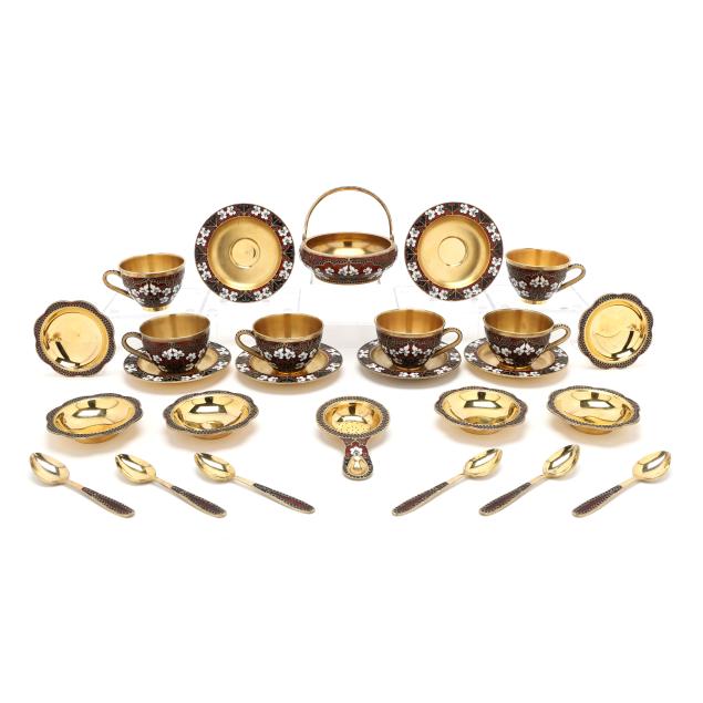 26-piece-russian-gilt-and-enameled-silver-demitasse-service-for-six