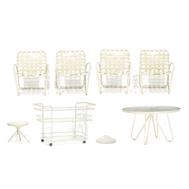 brown-jordan-vintage-eight-piece-outdoor-furniture-set