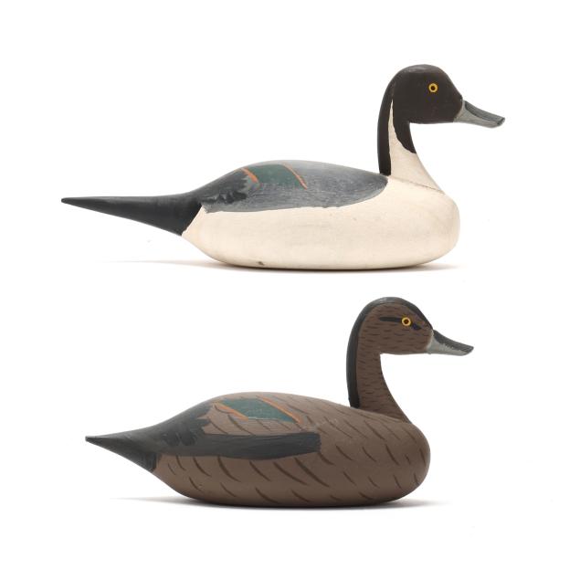 captn-jessie-urie-md-1901-1978-pair-of-miniature-pintails