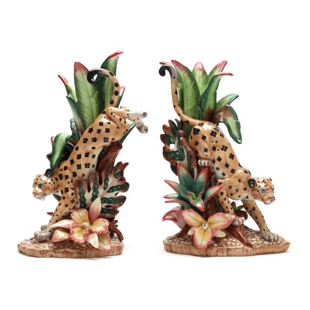 fitz-floyd-i-exotic-jungle-i-pair-of-candlesticks