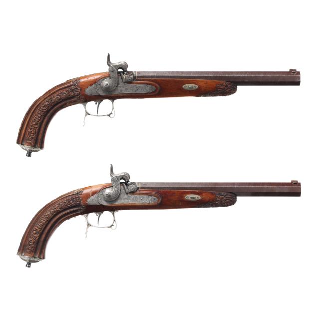 r-welt-g-berlin-matched-pair-percussion-dueling-pistols