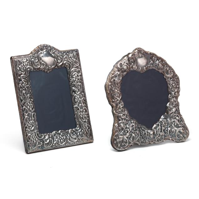 two-elizabethan-silver-picture-frames-mark-of-carr-s-of-sheffield-ltd