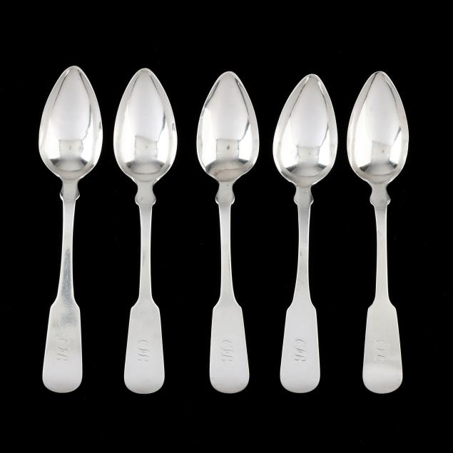 set-of-five-coin-silver-teaspoons-mark-of-george-doty