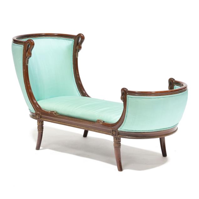 regency-style-carved-mahogany-and-upholstered-child-s-recamier