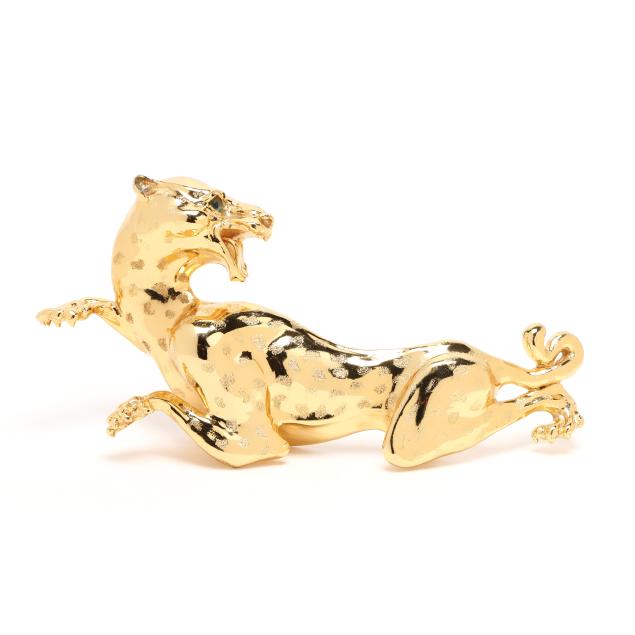 vintage-panther-motif-belt-buckle-christopher-ross