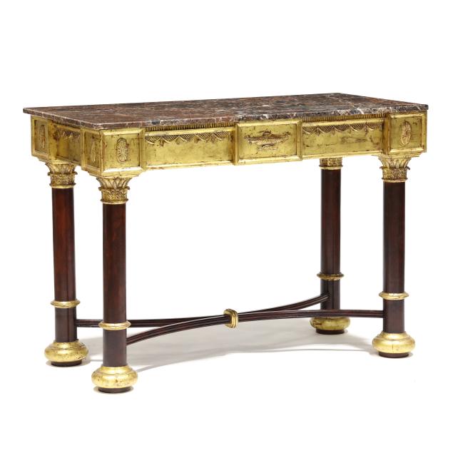 neoclassical-style-marble-top-pier-table