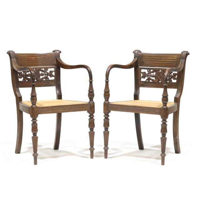 pair-of-anglo-indian-carved-teak-armchairs