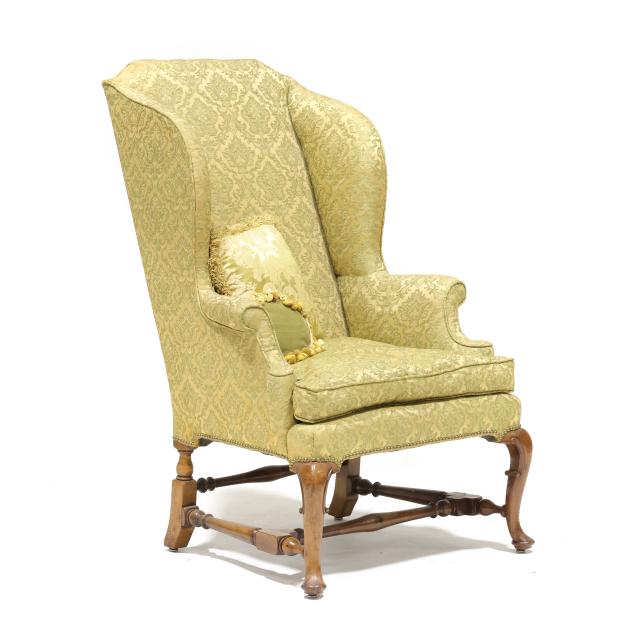queen-anne-style-upholstered-easy-chair