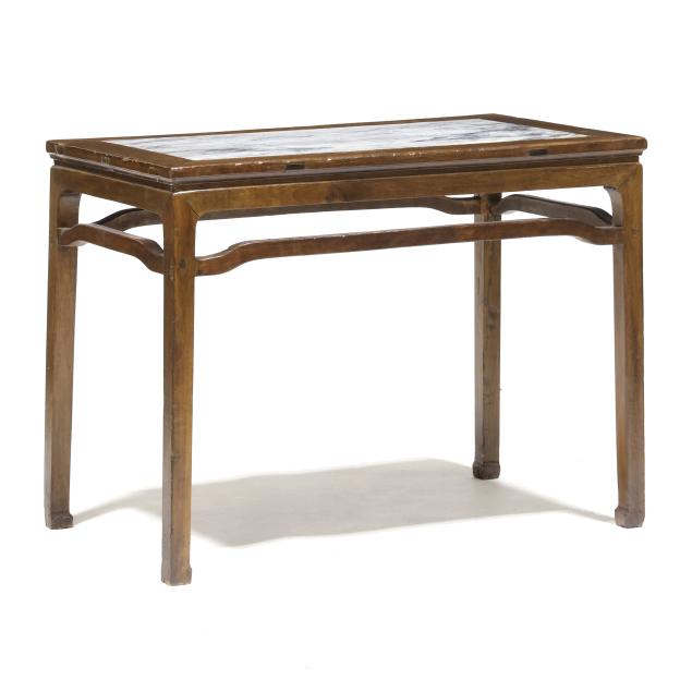 asian-marble-top-hardwood-table