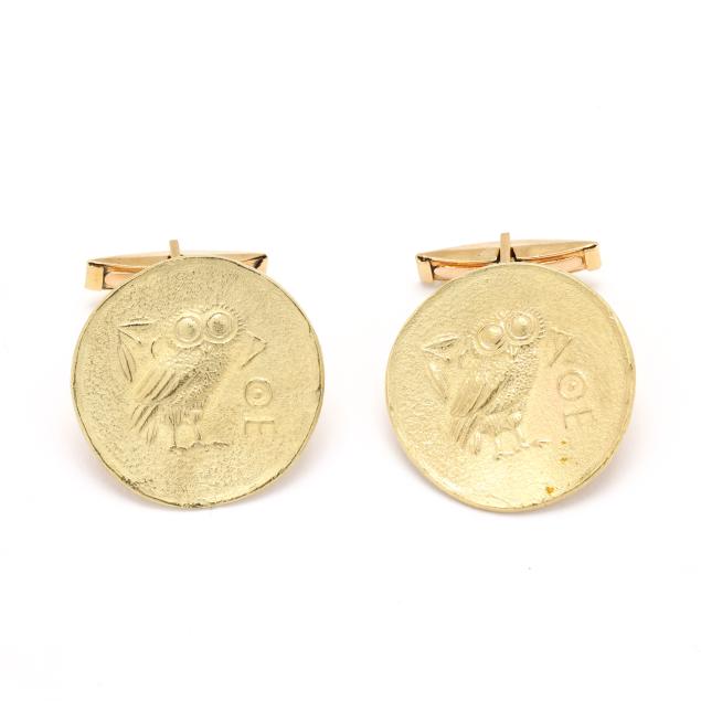 gold-cufflinks-in-the-design-of-an-ancient-greek-tetradrachm-greece