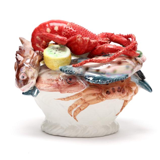 vintage-italian-majolica-frutti-di-mare-centerpiece