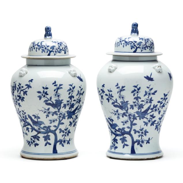 a-pair-of-chinese-blue-and-white-temple-jars-with-birds-and-flowers