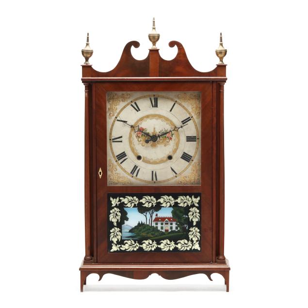 eli-terry-sons-mahogany-pillar-and-scroll-mantel-clock
