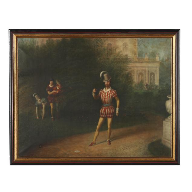 french-school-late-19th-century-renaissance-man-in-a-palace-garden
