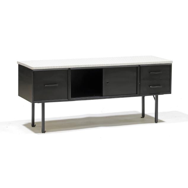 mid-century-metal-credenza