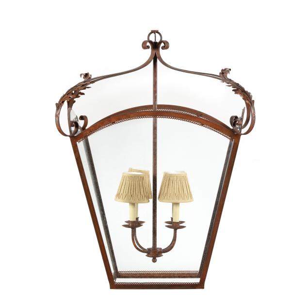 visual-comforts-oversized-spanish-style-lantern-chandelier