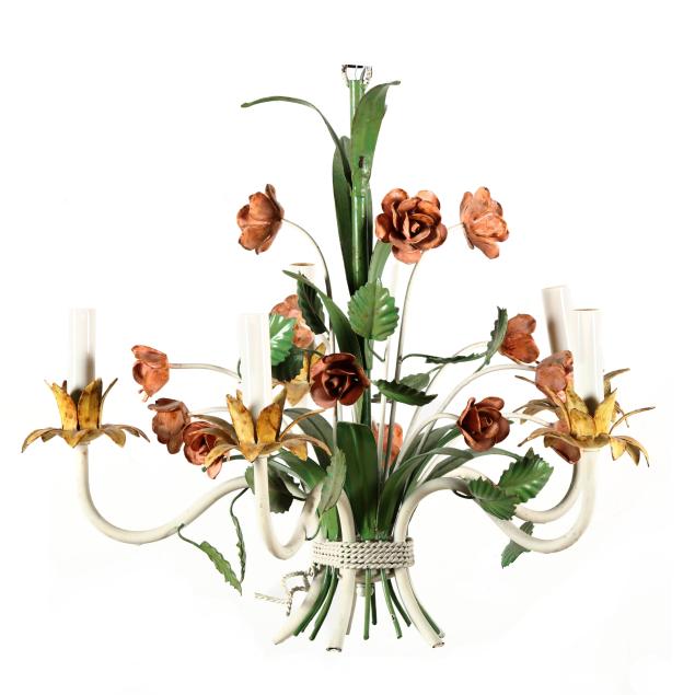 tole-spring-floral-five-light-chandelier