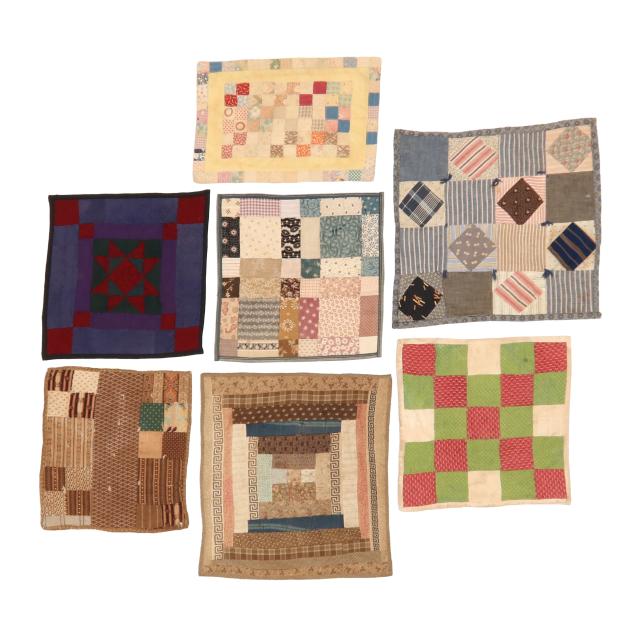 collection-of-seven-antique-vintage-doll-quilts
